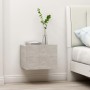 Mesitas de noche 2 uds contrachapada gris hormigón 40x30x30cm de vidaXL, Mesitas de noche - Ref: Foro24-801062, Precio: 78,34...
