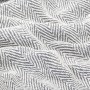 Manta en espiguilla de algodón gris 125x150 cm de vidaXL, Mantas - Ref: Foro24-245318, Precio: 26,74 €, Descuento: %