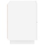 Mesita de noche con luces LED madera de ingeniería blanca de , Mesitas de noche - Ref: Foro24-836735, Precio: 77,79 €, Descue...