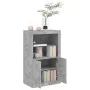 Sideboard mit LED-Leuchten aus betongrauem Holzwerkstoff von , Schließfächer und Lagerschränke - Ref: Foro24-836626, Preis: 7...