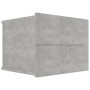 Mesitas de noche 2 uds contrachapada gris hormigón 40x30x30cm de vidaXL, Mesitas de noche - Ref: Foro24-801062, Precio: 78,34...