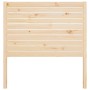 Cabecero de cama madera maciza de pino 81x4x100 cm de , Cabeceros y pies de cama - Ref: Foro24-818995, Precio: 47,25 €, Descu...