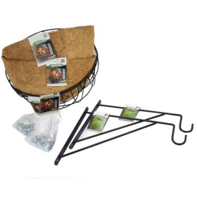 Nature Kit de macetero colgante 6070118 de Nature, Maceteros y jardineras - Ref: Foro24-421349, Precio: 30,41 €, Descuento: %