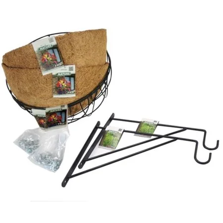 Nature Kit de macetero colgante 6070118 de Nature, Maceteros y jardineras - Ref: Foro24-421349, Precio: 32,67 €, Descuento: %