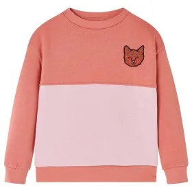 Sudadera infantil bloque de colores rosa 140 de , Camisetas para niños - Ref: Foro24-14388, Precio: 9,69 €, Descuento: %