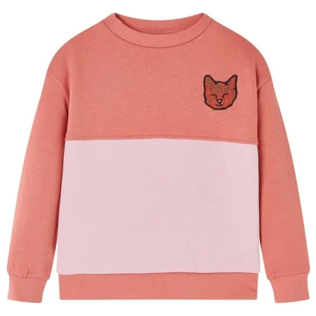 Sudadera infantil bloque de colores rosa 140 de , Camisetas para niños - Ref: Foro24-14388, Precio: 9,69 €, Descuento: %