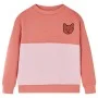 Sudadera infantil bloque de colores rosa 140 de , Camisetas para niños - Ref: Foro24-14388, Precio: 9,69 €, Descuento: %