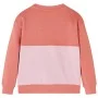 Sudadera infantil bloque de colores rosa 140 de , Camisetas para niños - Ref: Foro24-14388, Precio: 9,69 €, Descuento: %