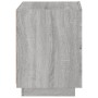 Mesita de noche con luces LED madera de ingeniería gris Sonoma de , Mesitas de noche - Ref: Foro24-836745, Precio: 69,59 €, D...