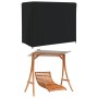 Cubierta de columpio de jardín Oxford 420D negro 220x135x170 cm de , Fundas para muebles de jardín - Ref: Foro24-359673, Prec...