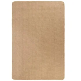 Alfombra de yute con reverso de latex color natural 140x200 cm de vidaXL, Alfombras - Ref: Foro24-245286, Precio: 77,71 €, De...