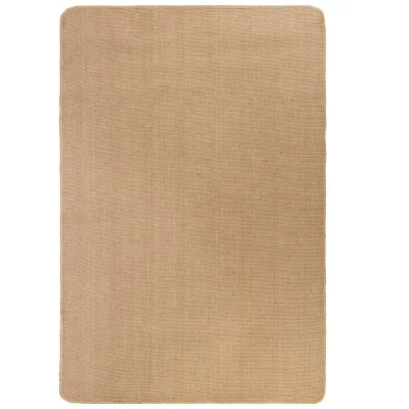 Alfombra de yute con reverso de latex color natural 140x200 cm de vidaXL, Alfombras - Ref: Foro24-245286, Precio: 77,71 €, De...