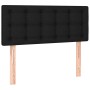 Cabecero con LED de tela negro 100x5x78/88 cm de , Cabeceros y pies de cama - Ref: Foro24-3122038, Precio: 39,57 €, Descuento: %