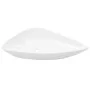 White triangular ceramic sink 645x455x115 mm by vidaXL, Sinks - Ref: Foro24-142997, Price: 62,65 €, Discount: %