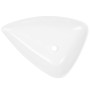 Lavabo de cerámica triangular blanco 645x455x115 mm de vidaXL, Lavabos - Ref: Foro24-142997, Precio: 63,10 €, Descuento: %