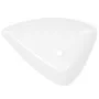 White triangular ceramic sink 645x455x115 mm by vidaXL, Sinks - Ref: Foro24-142997, Price: 62,65 €, Discount: %