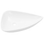 Lavabo de cerámica triangular blanco 645x455x115 mm de vidaXL, Lavabos - Ref: Foro24-142997, Precio: 63,10 €, Descuento: %