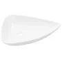 White triangular ceramic sink 645x455x115 mm by vidaXL, Sinks - Ref: Foro24-142997, Price: 62,65 €, Discount: %