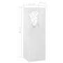 Paragüero diseño piedras acero blanco de vidaXL, Paragüeros - Ref: Foro24-246799, Precio: 32,68 €, Descuento: %