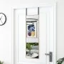 Glass and black aluminum door mirror 30x80 cm by , Mirrors - Ref: Foro24-327414, Price: 38,57 €, Discount: %