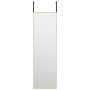 Espejo de puerta cristal y aluminio negro 30x80 cm de , Espejos - Ref: Foro24-327414, Precio: 45,24 €, Descuento: %