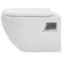 Inodoro de montaje en pared de cerámica blanco de vidaXL, Baños - Ref: Foro24-143022, Precio: 144,12 €, Descuento: %
