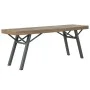 Solid acacia wood garden bench 120 cm by vidaXL, garden benches - Ref: Foro24-44252, Price: 100,44 €, Discount: %