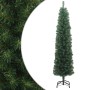 Árbol de Navidad artificial delgado y soporte PVC verde 180 cm en Decoración Festiva y Estacional | Comprar online en Foru.es