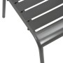 Sillas de jardín apilables 2 unidades acero gris de vidaXL, Sillas de jardín - Ref: Foro24-44257, Precio: 117,77 €, Descuento: %