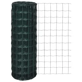 Satz grüner Stahl-Eurozaun 10x1,2 m von vidaXL, Zaunpaneele - Ref: Foro24-140586, Preis: 44,38 €, Rabatt: %