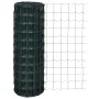 Set de euro valla acero verde 10x1,2 m de vidaXL, Paneles de vallas - Ref: Foro24-140586, Precio: 44,38 €, Descuento: %