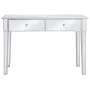 Mesa consola de espejo de MDF y vidrio 106,5x38x76,5 de vidaXL, Mesas auxiliares - Ref: Foro24-246660, Precio: 250,78 €, Desc...