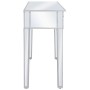 Mesa consola de espejo de MDF y vidrio 106,5x38x76,5 de vidaXL, Mesas auxiliares - Ref: Foro24-246660, Precio: 255,54 €, Desc...