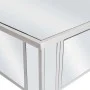 Mesa consola de espejo de MDF y vidrio 106,5x38x76,5 de vidaXL, Mesas auxiliares - Ref: Foro24-246660, Precio: 250,78 €, Desc...