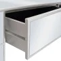 Mesa consola de espejo de MDF y vidrio 106,5x38x76,5 de vidaXL, Mesas auxiliares - Ref: Foro24-246660, Precio: 250,78 €, Desc...