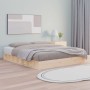 Estructura de cama de madera maciza 150x200 cm de , Camas y somieres - Ref: Foro24-820671, Precio: 132,81 €, Descuento: %