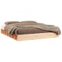 Estructura de cama de madera maciza 150x200 cm de , Camas y somieres - Ref: Foro24-820671, Precio: 132,81 €, Descuento: %