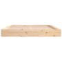 Estructura de cama de madera maciza 150x200 cm de , Camas y somieres - Ref: Foro24-820671, Precio: 132,81 €, Descuento: %