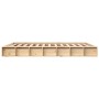 Estructura de cama de madera maciza 150x200 cm de , Camas y somieres - Ref: Foro24-820671, Precio: 132,81 €, Descuento: %