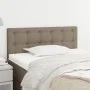 Taupe gray fabric headboard 80x5x78/88 cm by , Headboards and footboards - Ref: Foro24-346400, Price: 35,70 €, Discount: %