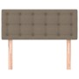 Cabecero de tela gris taupe 80x5x78/88 cm de , Cabeceros y pies de cama - Ref: Foro24-346400, Precio: 36,22 €, Descuento: %