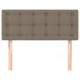 Taupe gray fabric headboard 80x5x78/88 cm by , Headboards and footboards - Ref: Foro24-346400, Price: 35,70 €, Discount: %