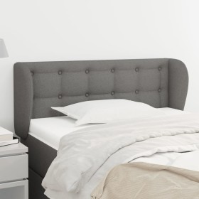 Cabecero de tela gris oscuro 83x23x78/88 cm de , Cabeceros y pies de cama - Ref: Foro24-3117553, Precio: 56,80 €, Descuento: %