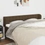 Dark gray fabric headboard 163x23x78/88 cm by , Headboards and footboards - Ref: Foro24-3117587, Price: 70,57 €, Discount: %