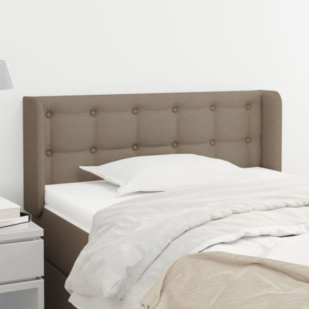 Cabecero de tela gris taupe 83x16x78/88 cm de , Cabeceros y pies de cama - Ref: Foro24-3119180, Precio: 45,85 €, Descuento: %
