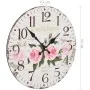 Vintage wall clock with flowers 30 cm by vidaXL, Wall clocks - Ref: Foro24-50625, Price: 19,71 €, Discount: %
