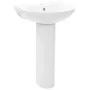 White ceramic freestanding washbasin 520x440x190 mm by vidaXL, Sinks - Ref: Foro24-142999, Price: 143,89 €, Discount: %