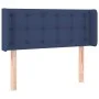 Blue fabric LED headboard 83x16x78/88 cm by , Headboards and footboards - Ref: Foro24-3123650, Price: 45,57 €, Discount: %