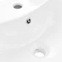 White ceramic freestanding washbasin 520x440x190 mm by vidaXL, Sinks - Ref: Foro24-142999, Price: 143,89 €, Discount: %
