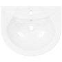 Lavabo de pie de cerámica blanco 520x440x190 mm de vidaXL, Lavabos - Ref: Foro24-142999, Precio: 146,52 €, Descuento: %